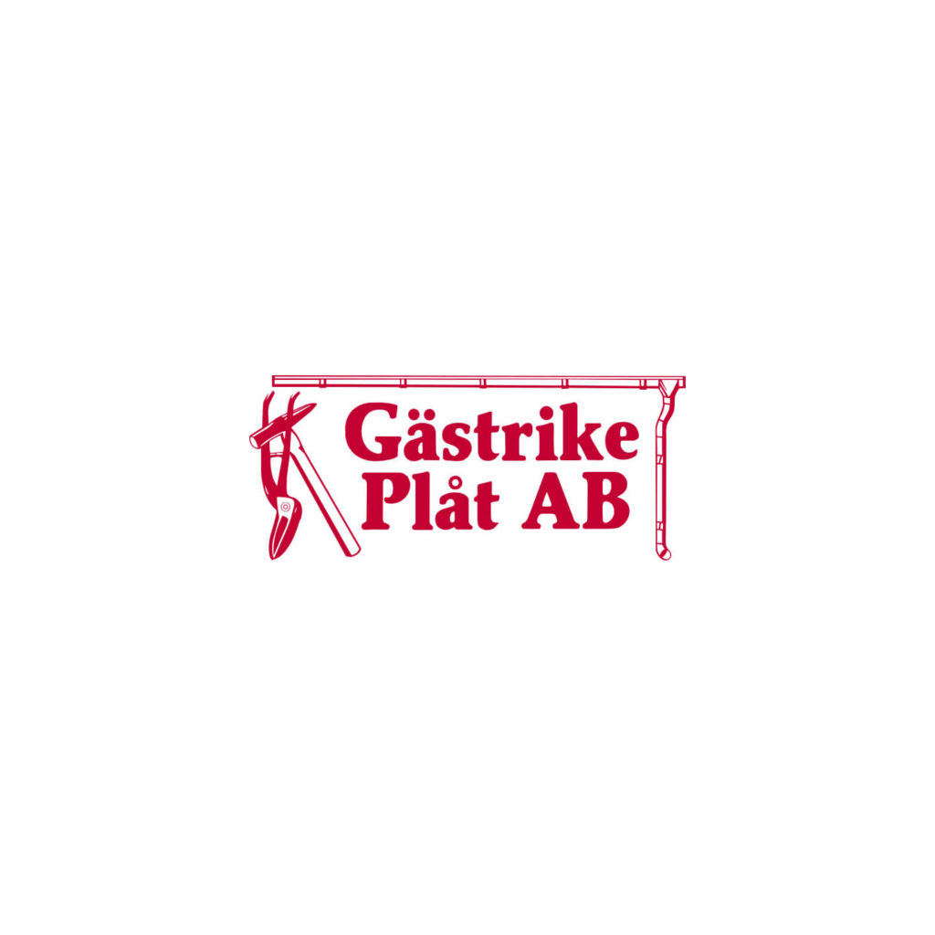 Gästrike plåt - Gammal logotyp
